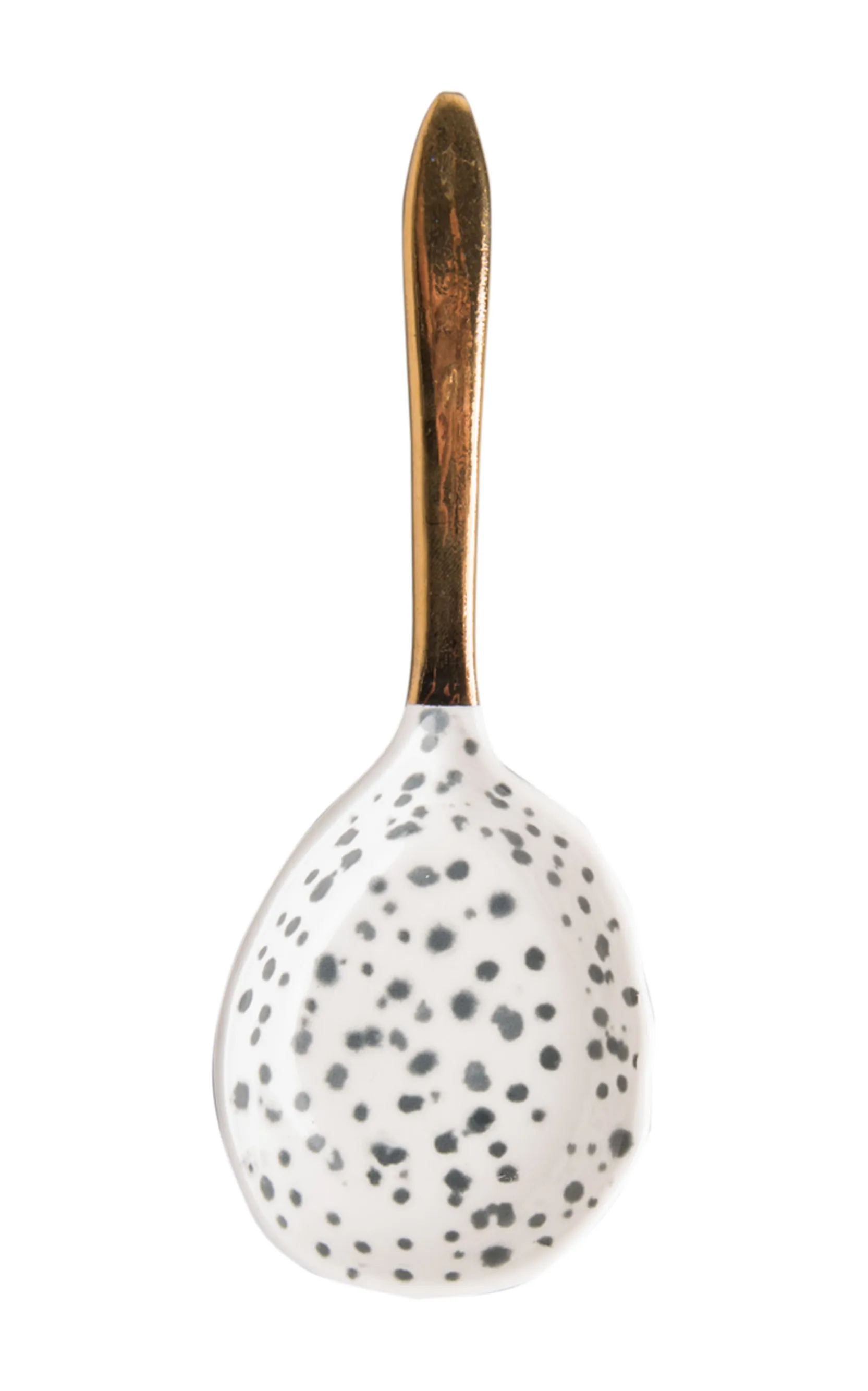 Fuente de servir Spoon kuba 16 cm, negro-blanco-oro URBAN NATURE CULTURE