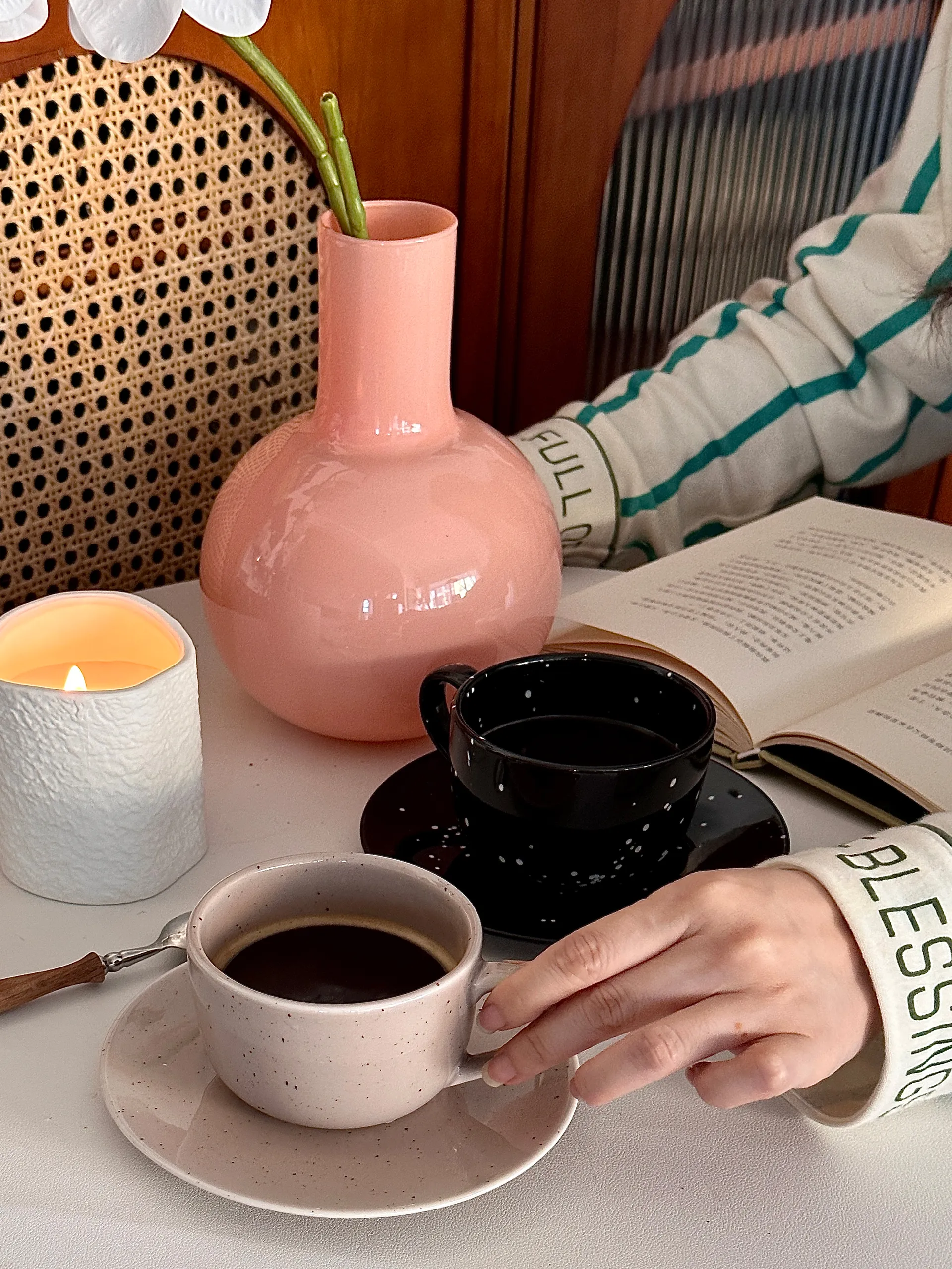 Jarrón Collo 19 cm, Cream blush URBAN NATURE CULTURE