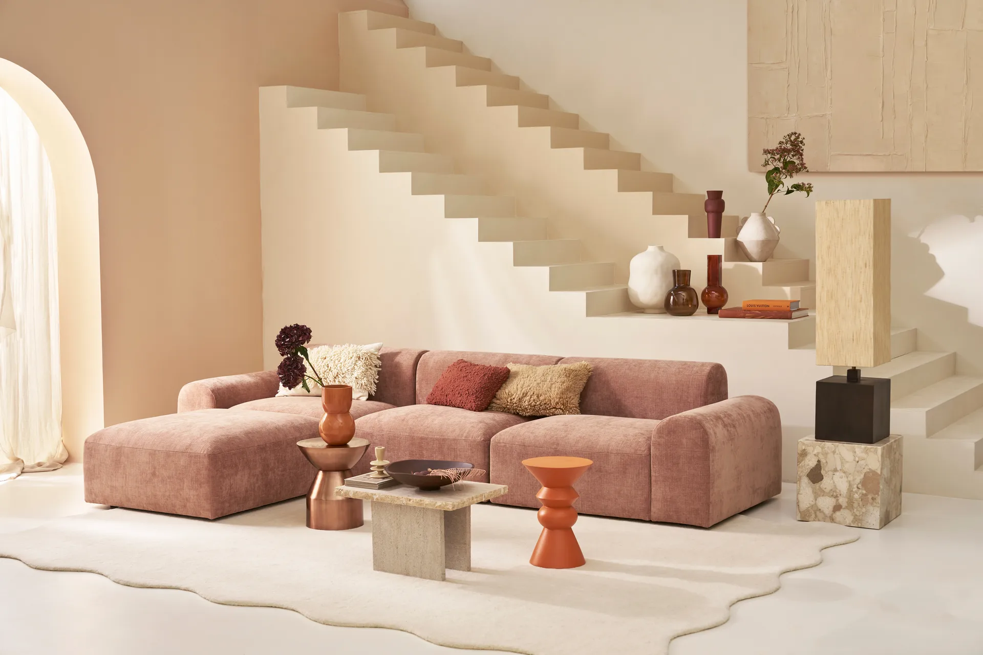 Jarrón Eve 36,5 cm, Rustic brown URBAN NATURE CULTURE