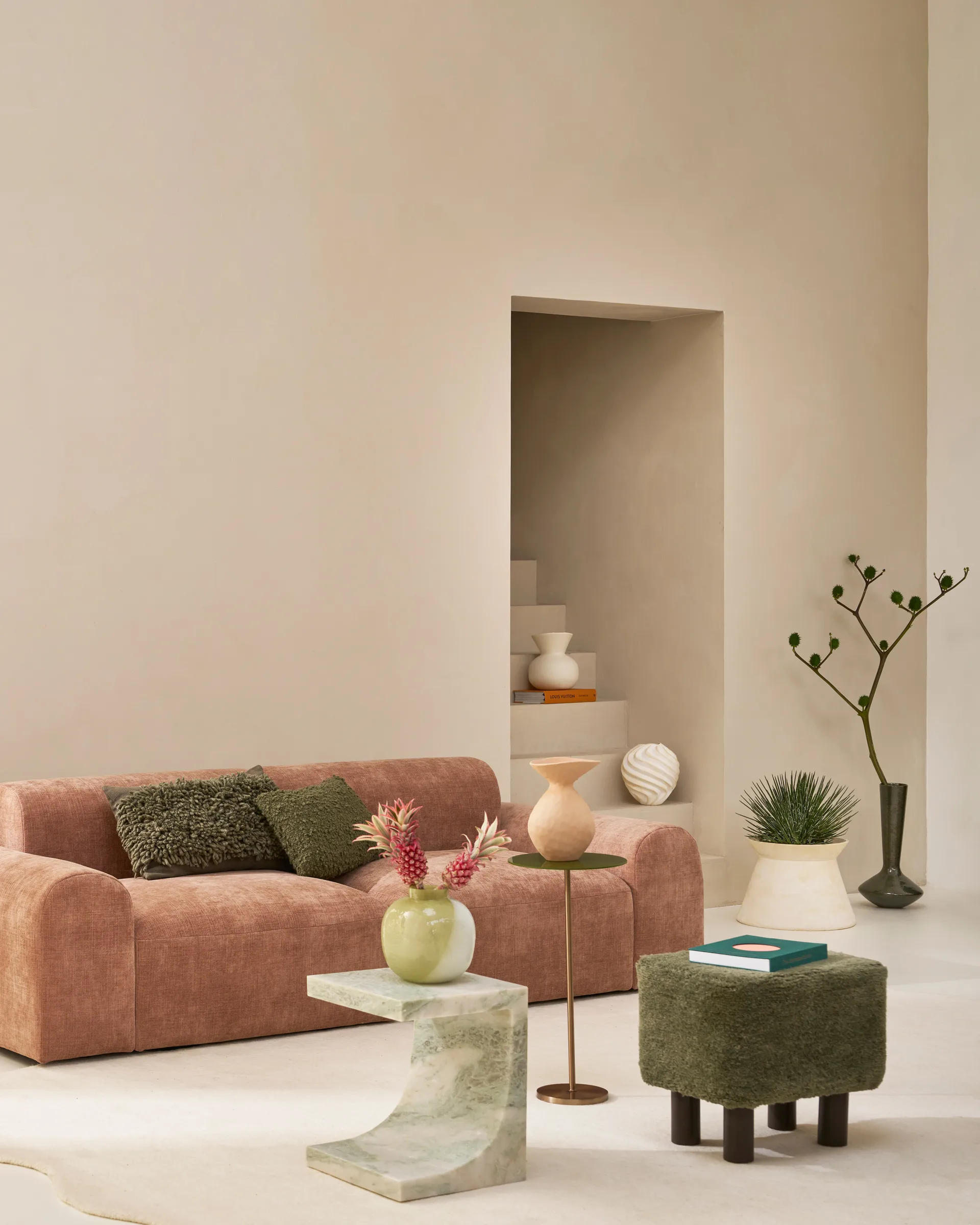 Jarrón Flow 26 cm, Pink URBAN NATURE CULTURE