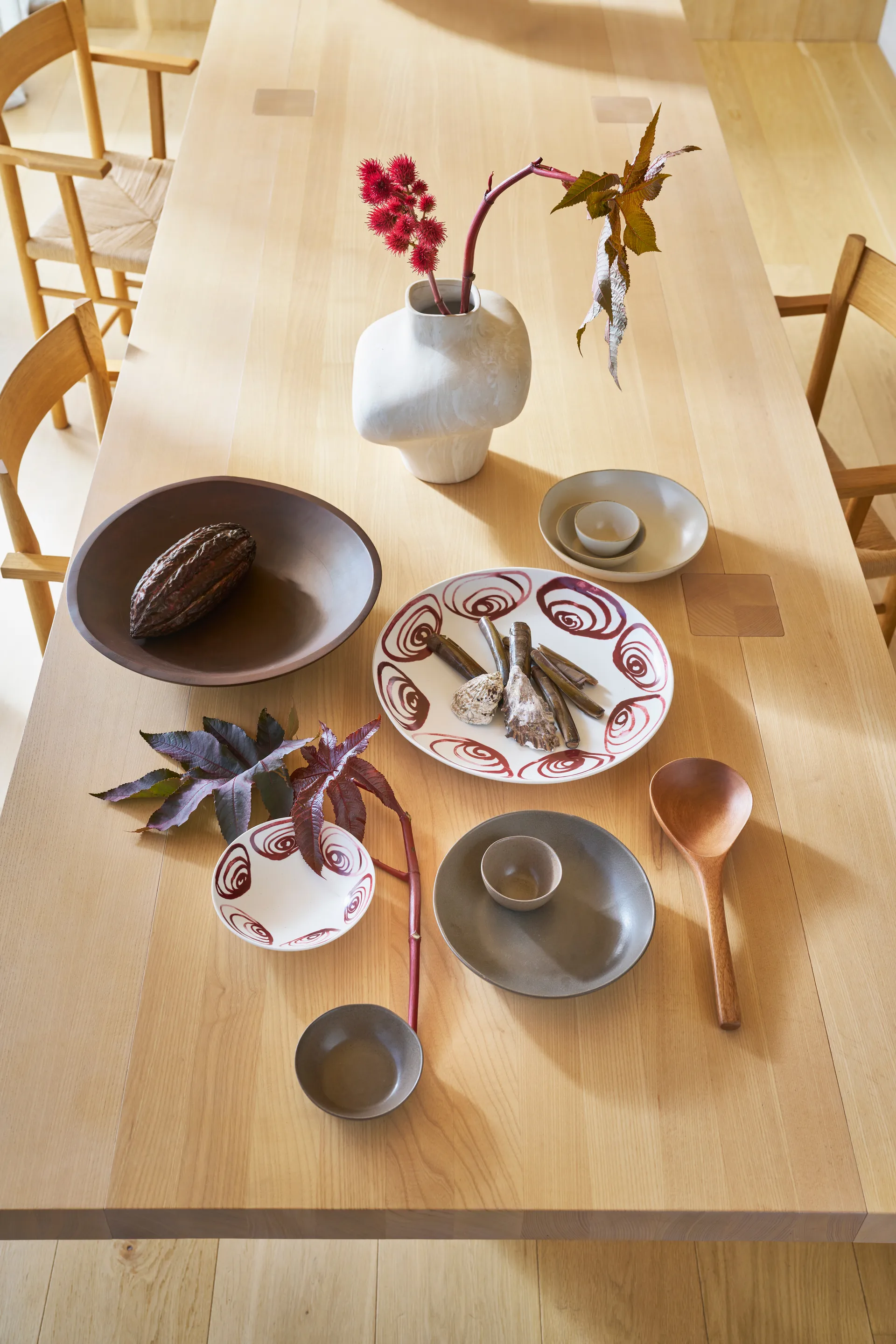 Jarrón Kary 26 cm, Natural URBAN NATURE CULTURE