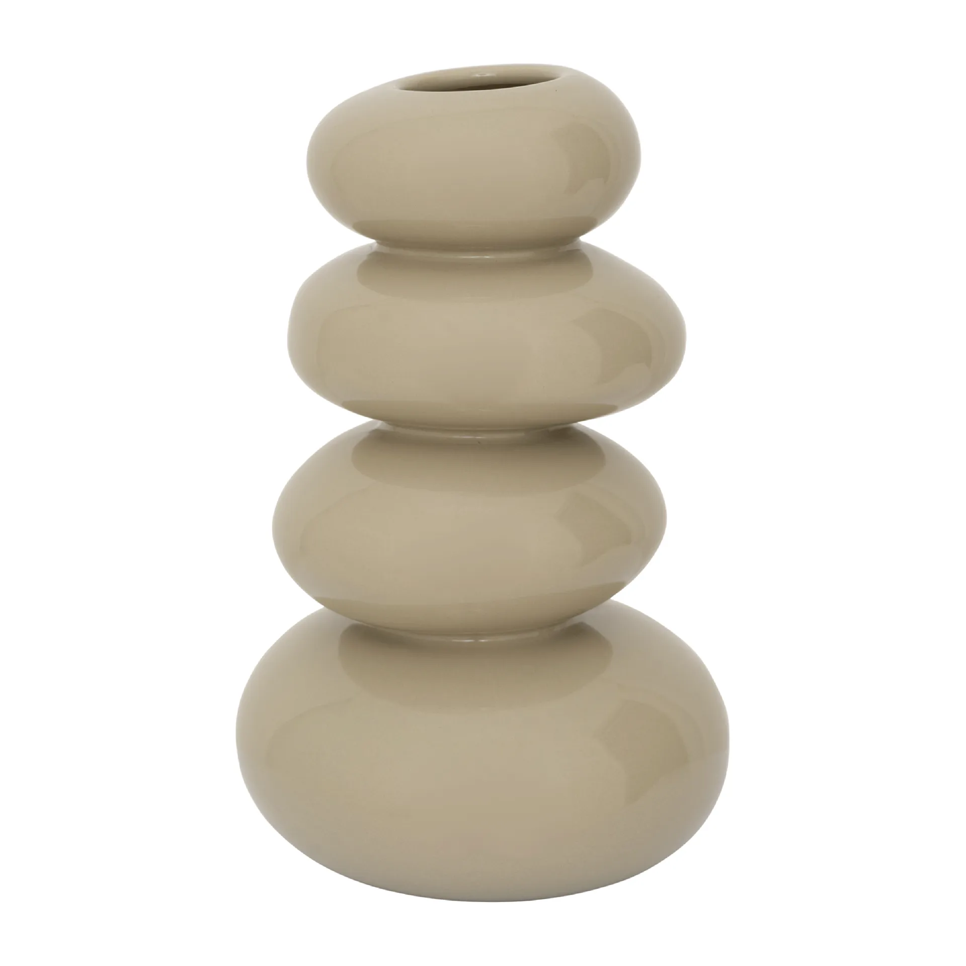 Jarrón Pebbles 22 cm, Spray green URBAN NATURE CULTURE