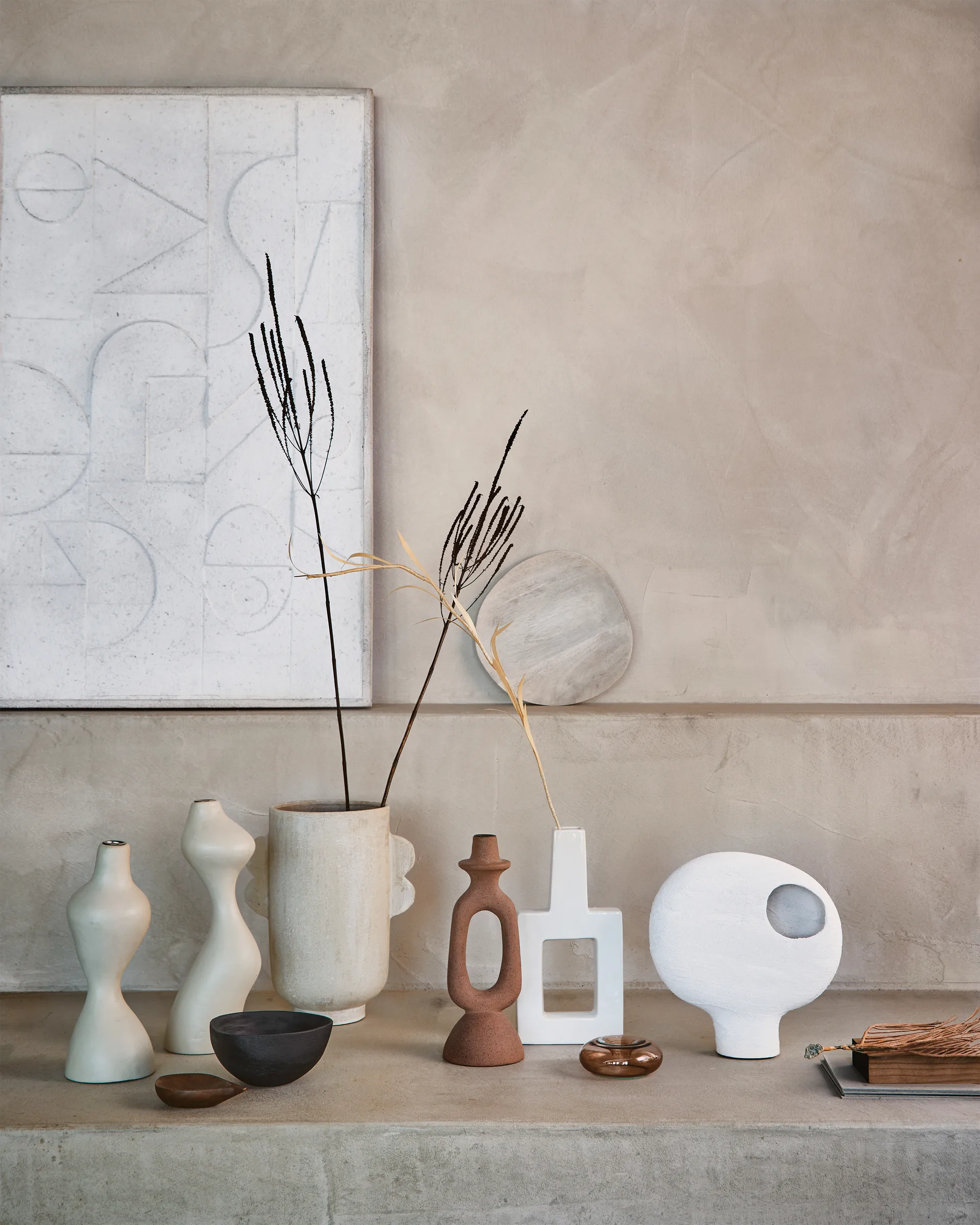 Jarrón Sphere 27 cm, blanco URBAN NATURE CULTURE