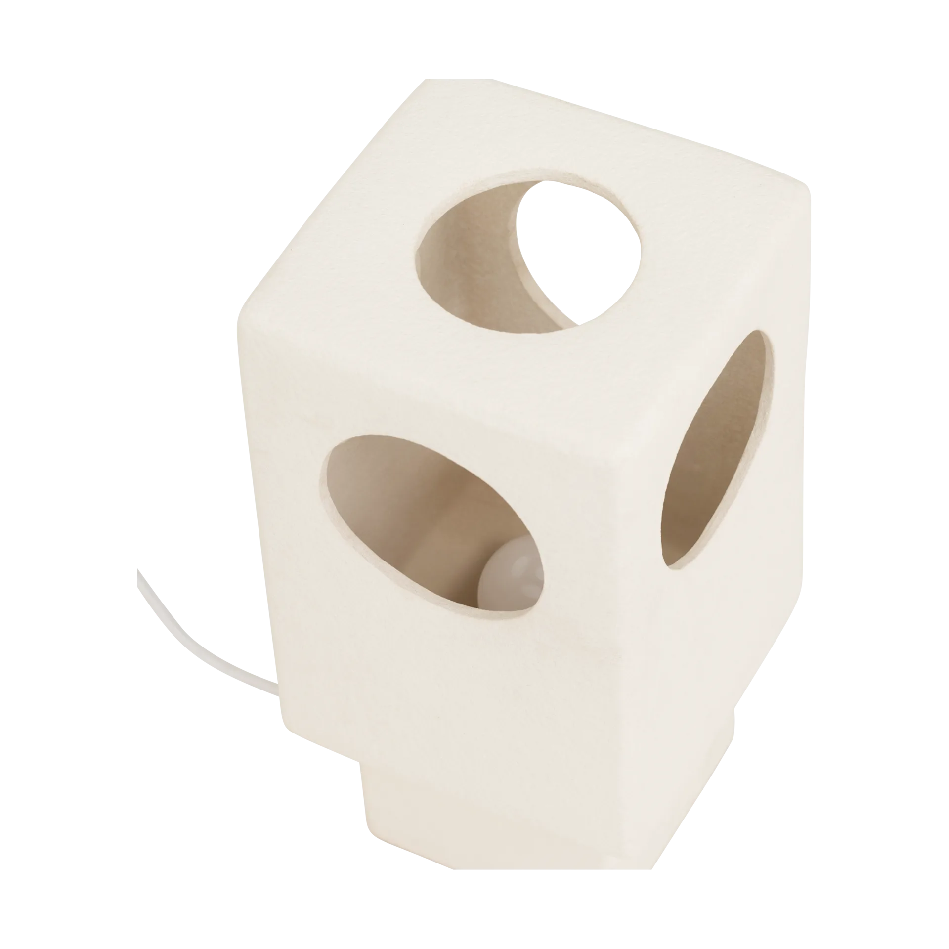 Lámpara de mesa Lycka 38 cm, White URBAN NATURE CULTURE