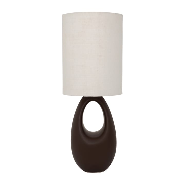 Lámpara de mesa Re-discover L 60 cm - Caraf-naturalal (brown-white) - URBAN NATURE CULTURE