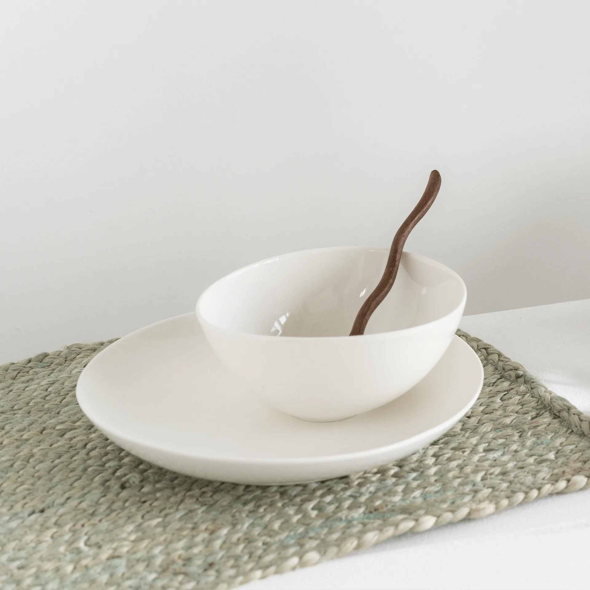 Mantel individual UNC yute 33x45 cm, Spray green URBAN NATURE CULTURE