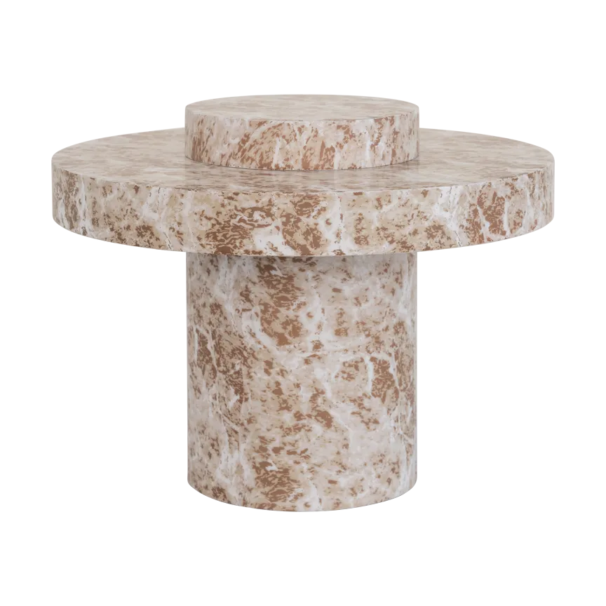 Mesa auxiliar Arco Ø45x34 cm, Brown URBAN NATURE CULTURE