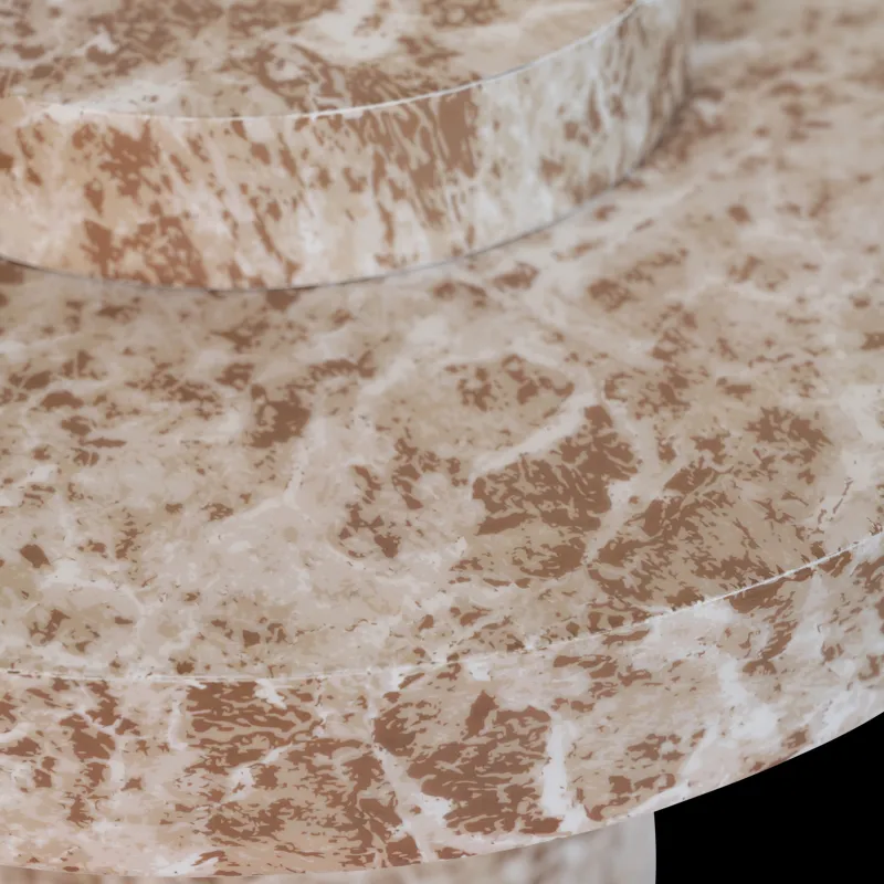 Mesa auxiliar Arco Ø45x34 cm, Brown URBAN NATURE CULTURE