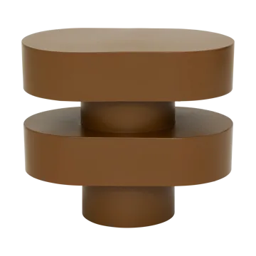 Mesa auxiliar Ovaali 34 cm - Golden brown - URBAN NATURE CULTURE