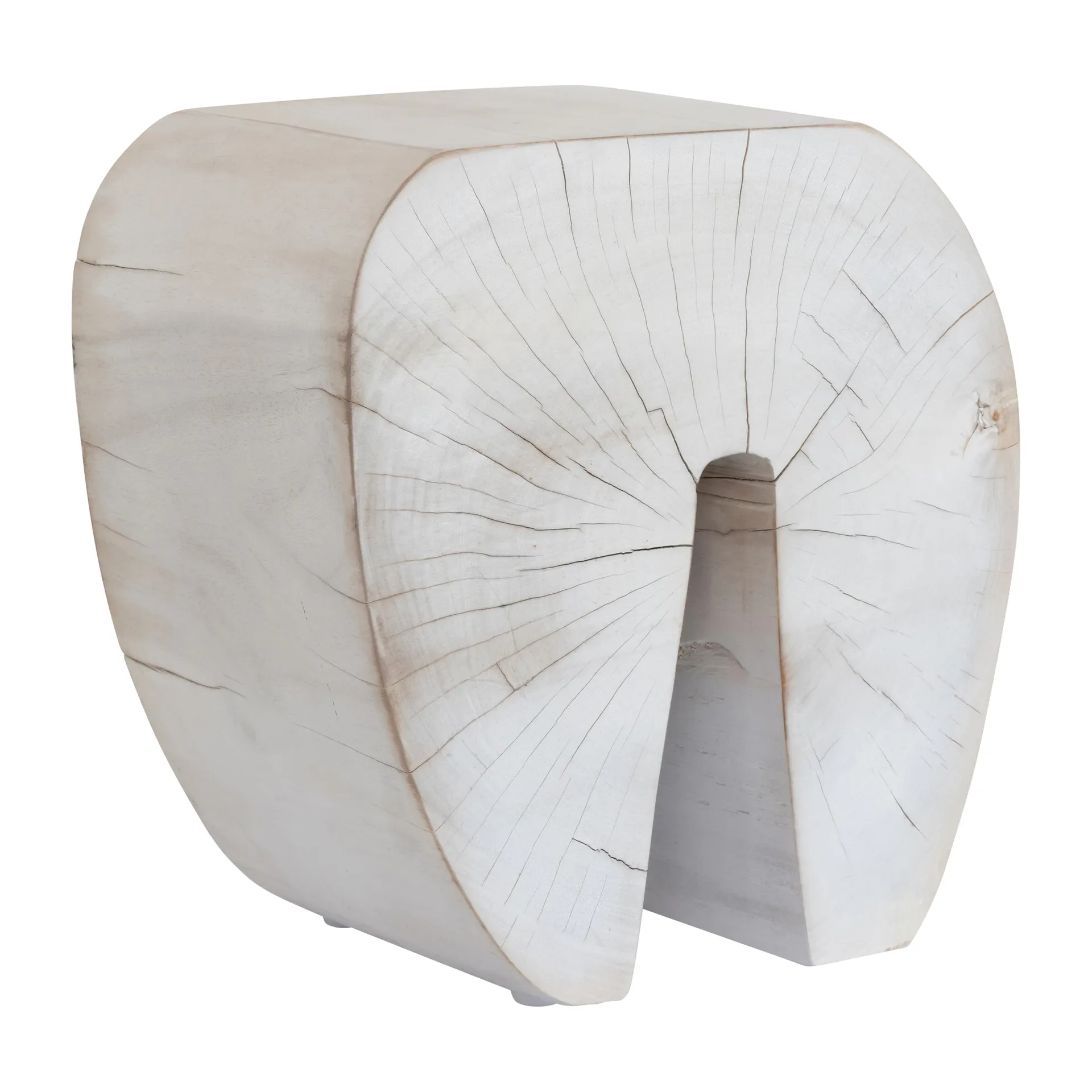 Mesa auxiliar Zena 30x25x34 cm, White URBAN NATURE CULTURE