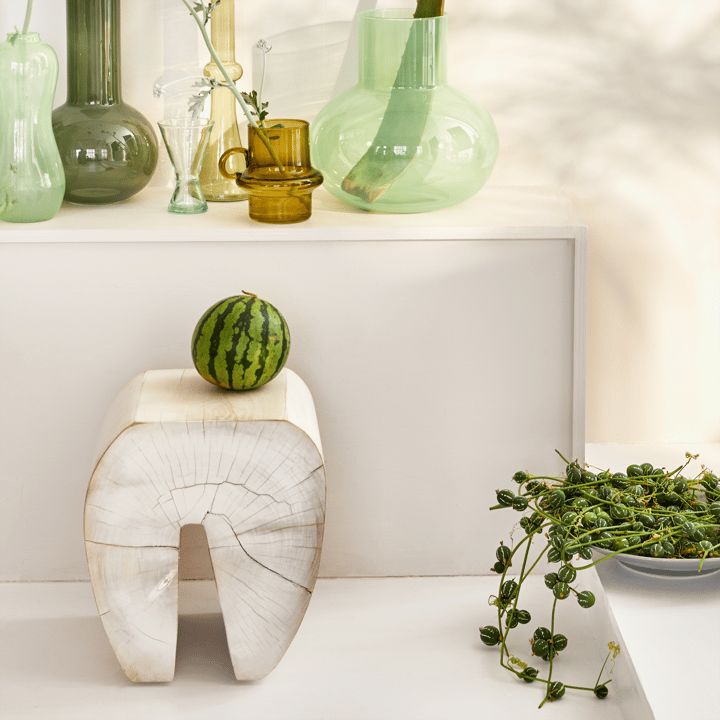 Mesa auxiliar Zena 30x25x34 cm, White URBAN NATURE CULTURE
