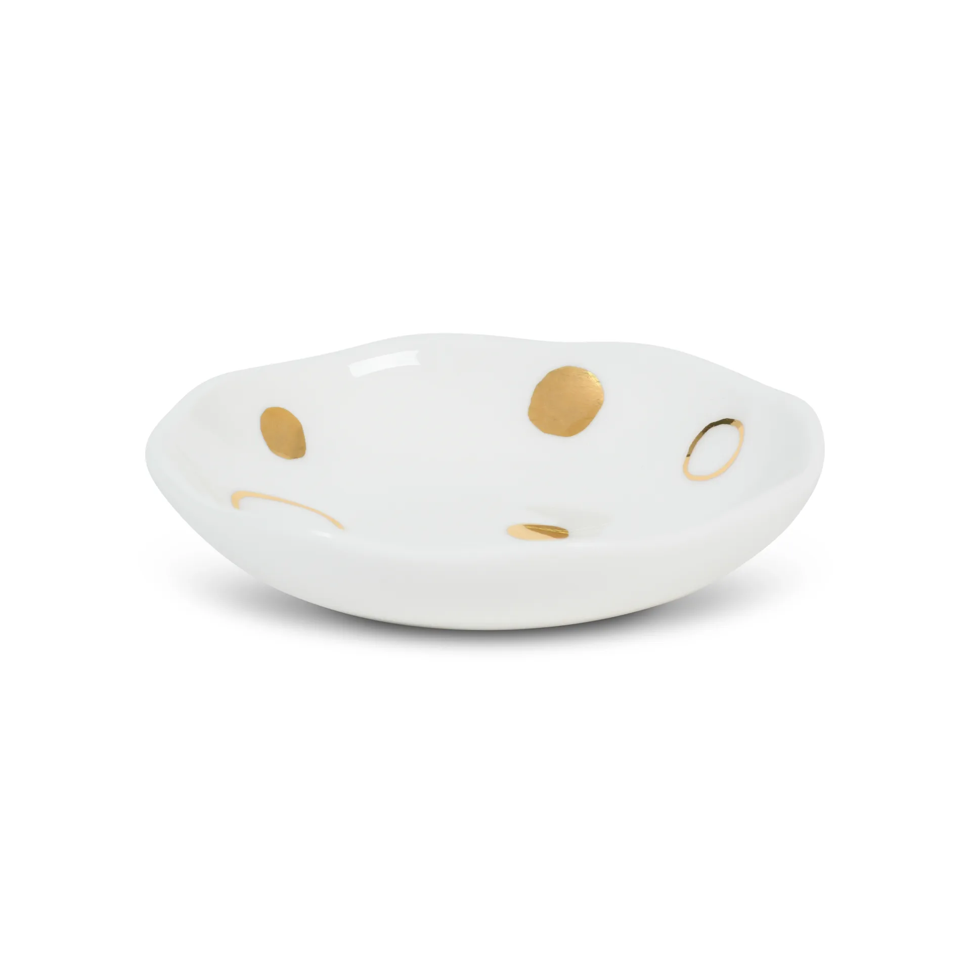 Platillo Good Morning 10x10,5 cm oro, Circle Gold URBAN NATURE CULTURE