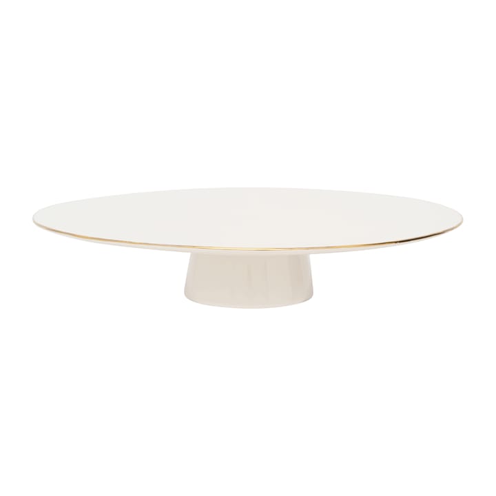 Plato de tarta Good morning Ø29 cm - White-gold - URBAN NATURE CULTURE