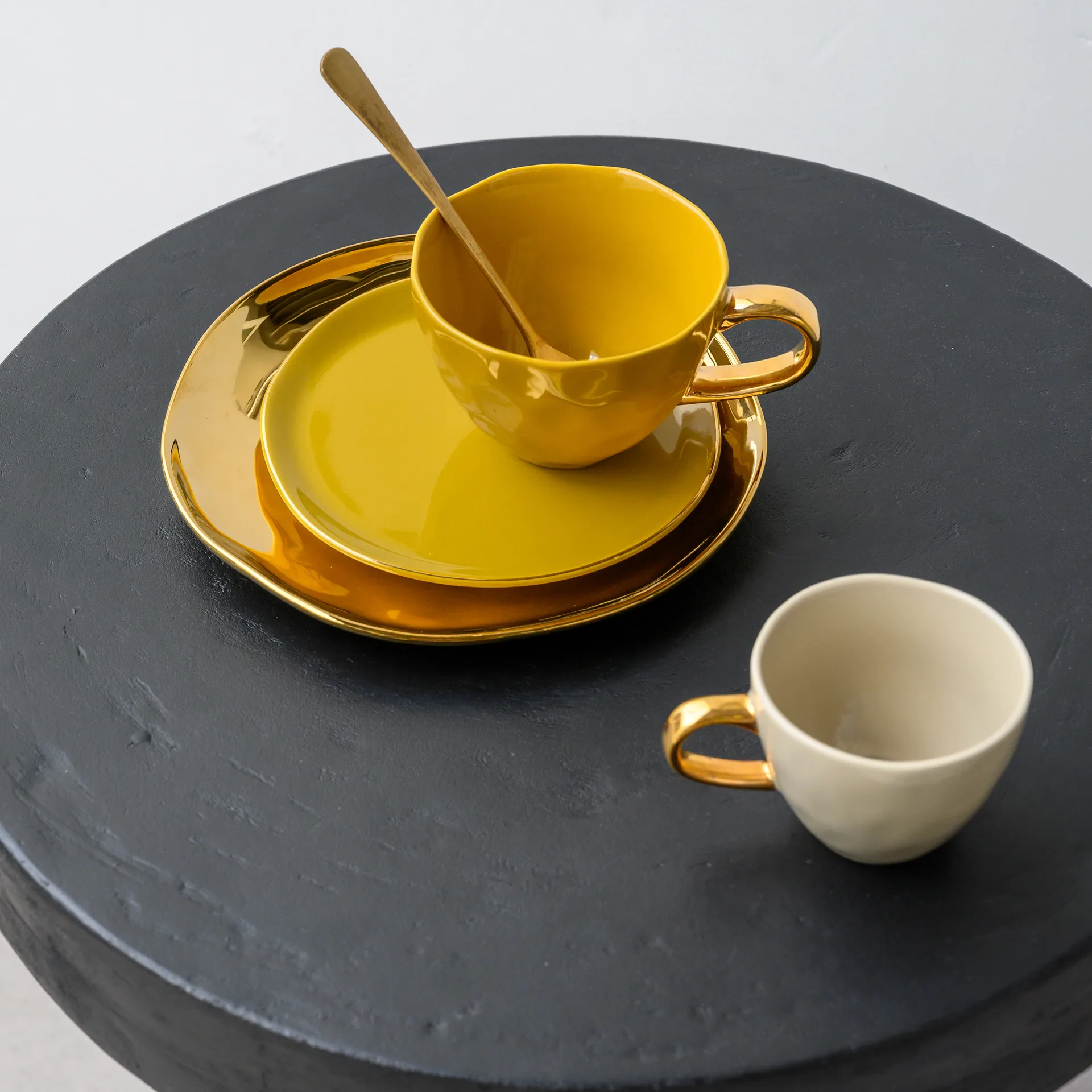 Plato Good Morning 17 cm, Amber green URBAN NATURE CULTURE