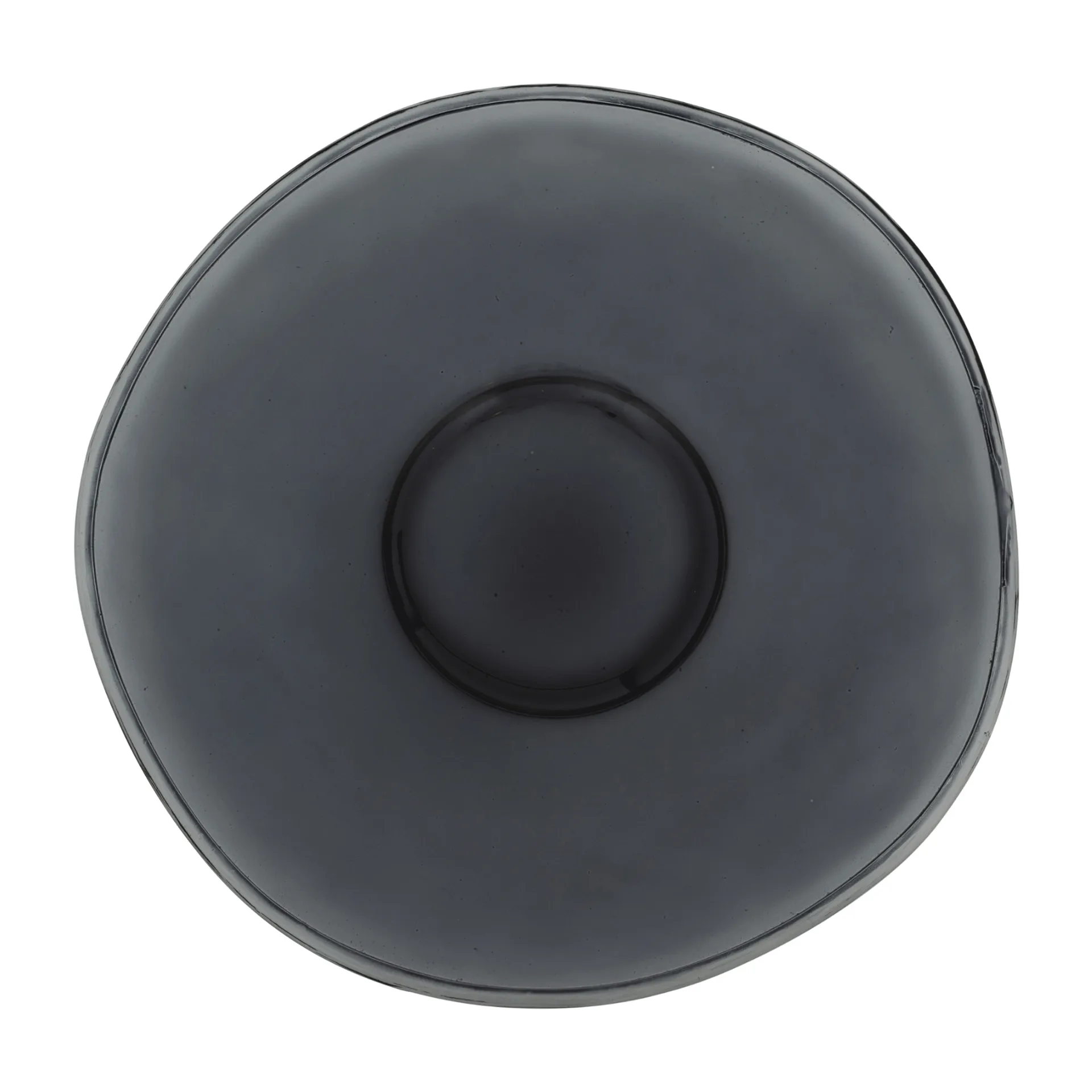 Plato UNC vidrio reciclado Ø23 cm, Ebony URBAN NATURE CULTURE