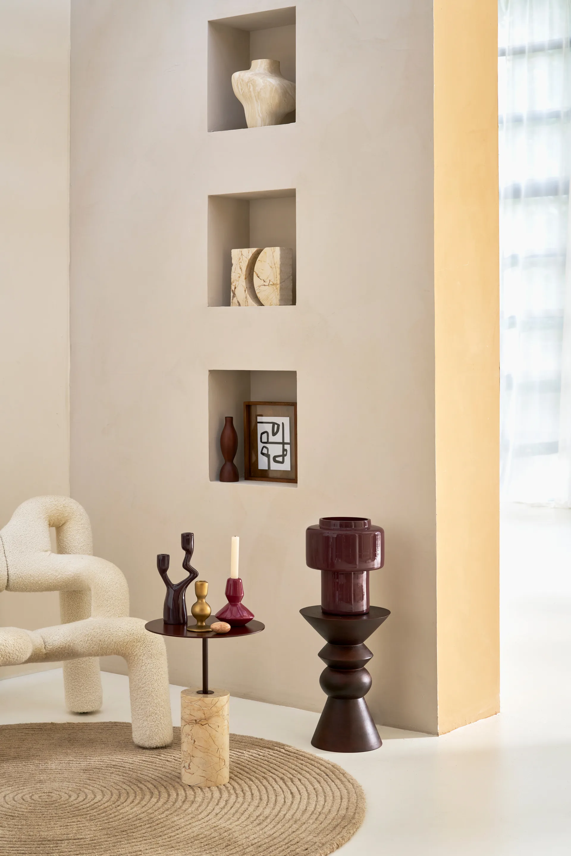 Portavelas Logan, Tibetan red URBAN NATURE CULTURE