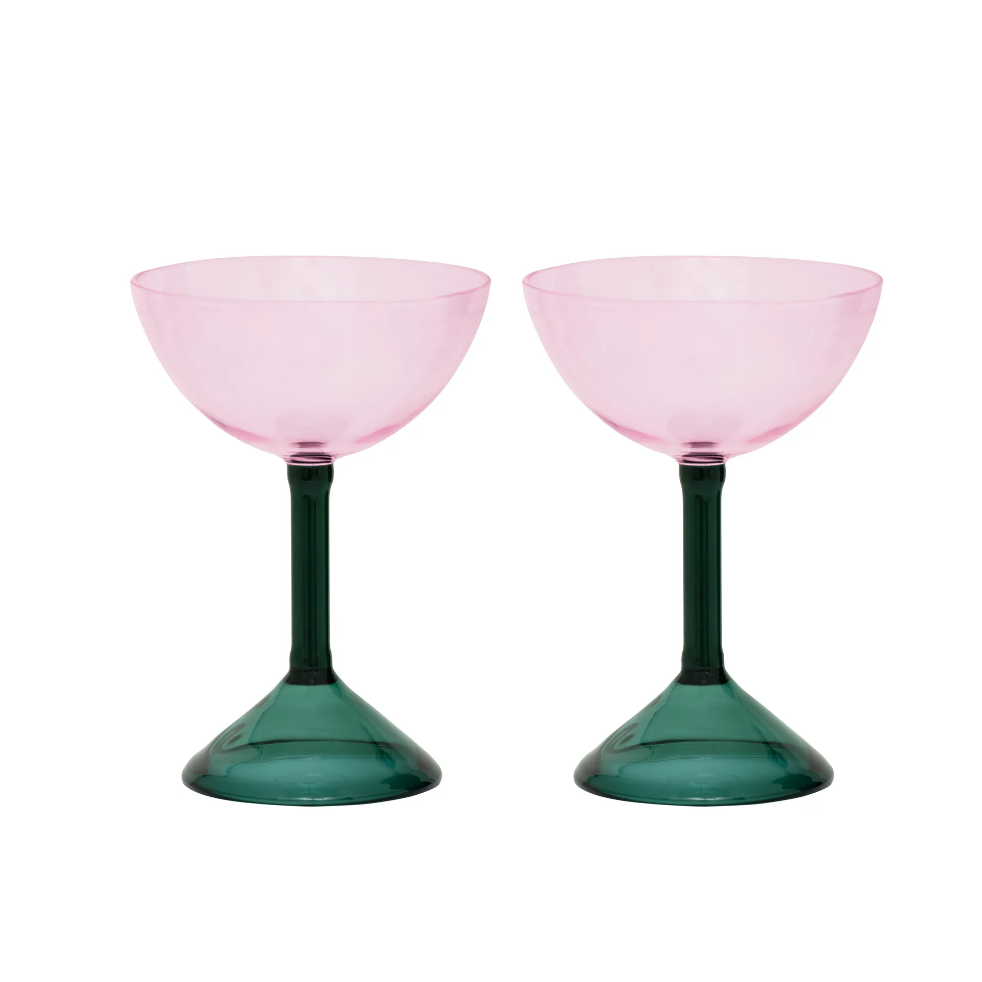Set de regalo de copas Urban Nature Culture, 2-pack, Pink URBAN NATURE CULTURE