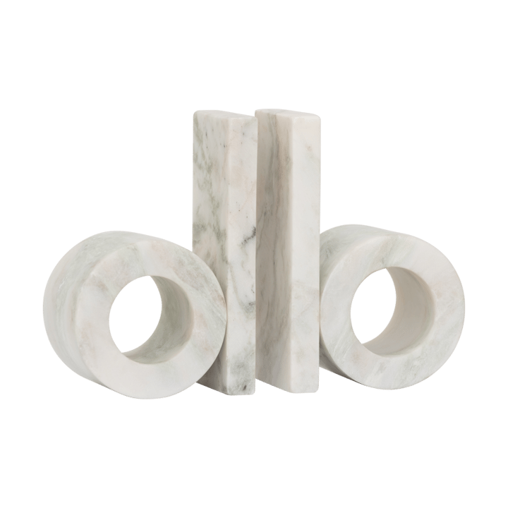 Sujetalibros Orlin 2-pack, Mármol URBAN NATURE CULTURE