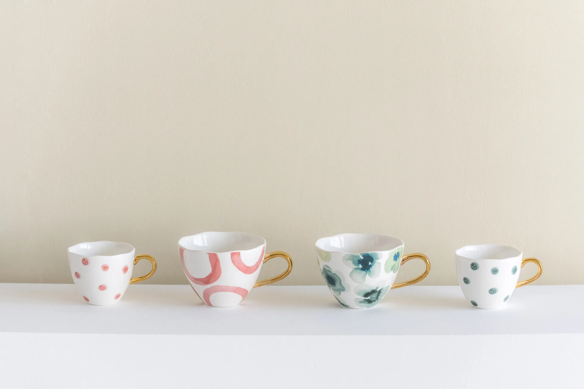 Taza Good Morning cappuccino 30 cl blanco, Happiness URBAN NATURE CULTURE