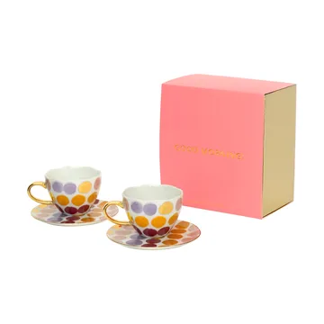 Taza Good Morning Cappuccino con plato 4 piezas - Prickig - URBAN NATURE CULTURE