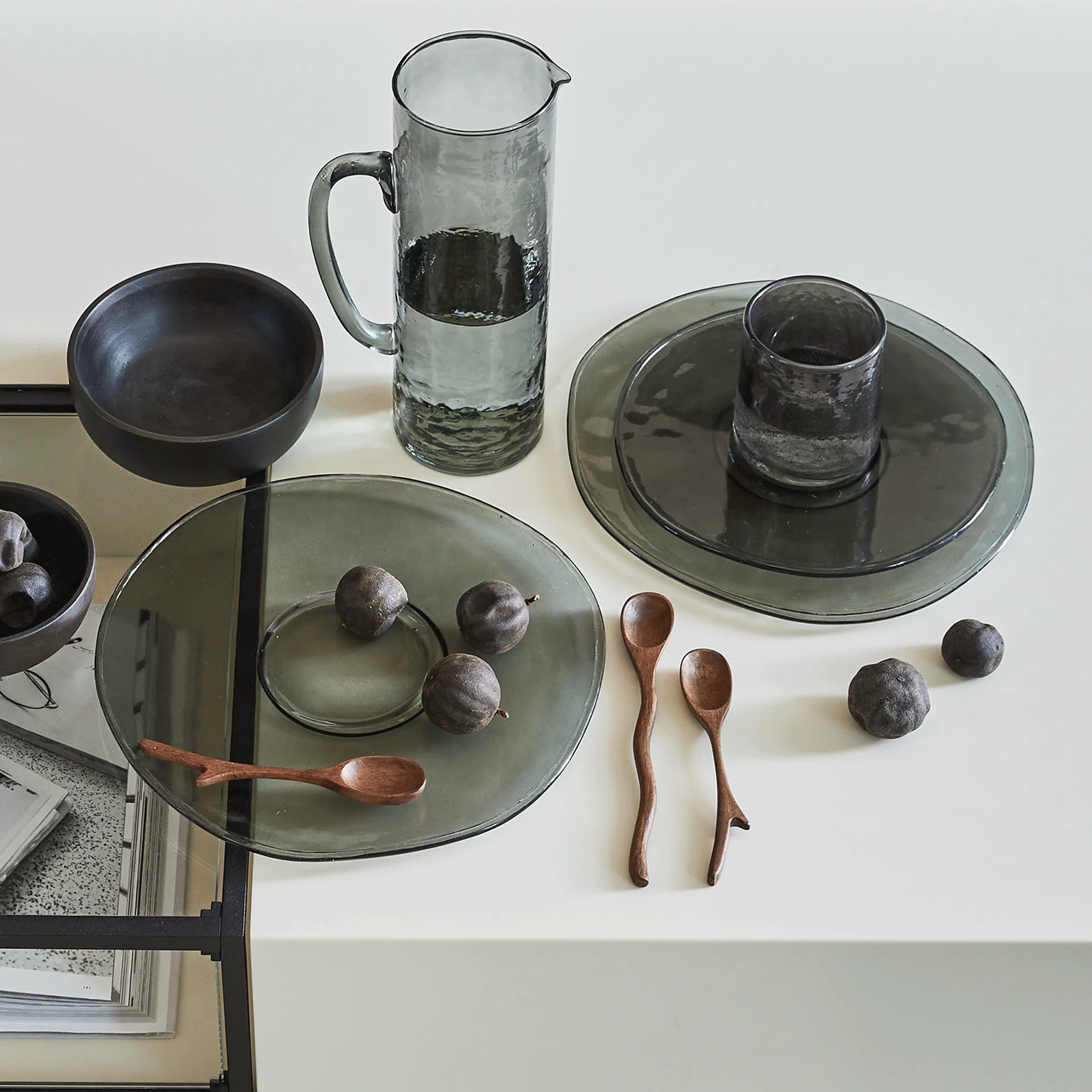 Vaso de vidrio reciclado UNC 35 cl, Ebony URBAN NATURE CULTURE