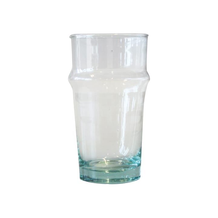 Vaso para beber vidrio reciclado pequeño - transparente-verde - URBAN NATURE CULTURE