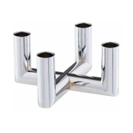 Candelabro Uyuni Matrix mini 4 brazos, Cromo Uyuni Lighting
