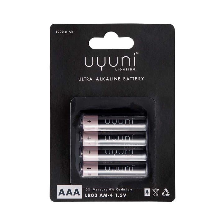 Set de 4 pilas Uyuni - AAA - Uyuni Lighting