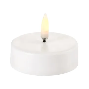 Vela pequeña LED Uyuni blanca - 6,1 x 2,2 cm - Uyuni Lighting