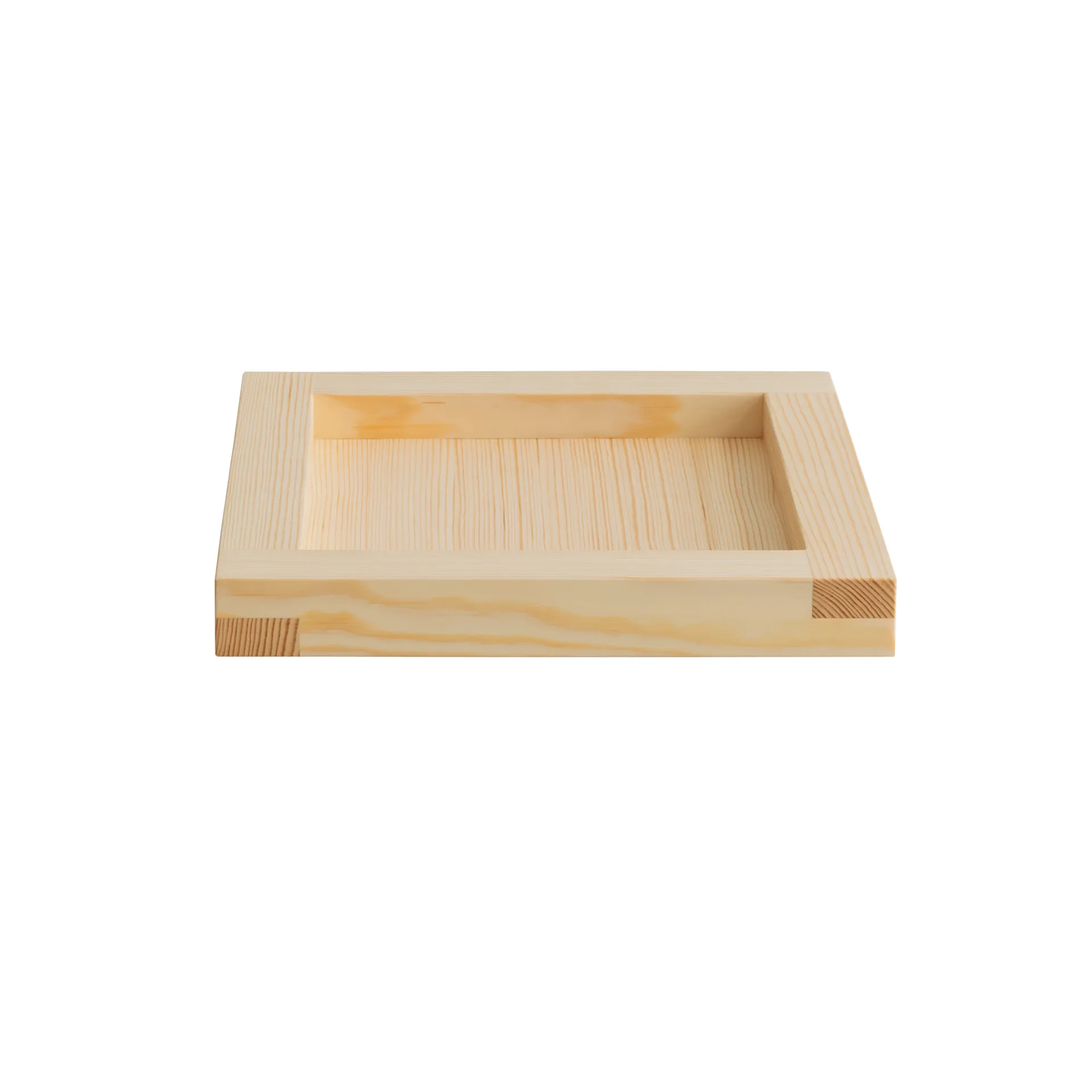 009 Tray bandeja, Pino aceitado, 33x33x6 cm Vaarnii