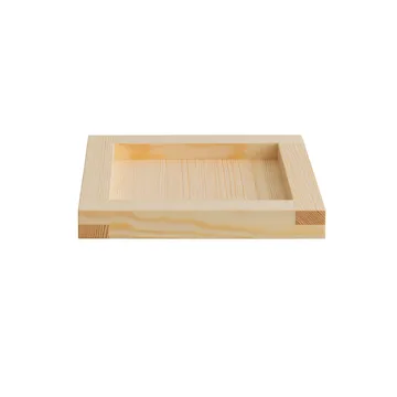 009 Tray bandeja - Pino aceitado, 33x33x6 cm - Vaarnii