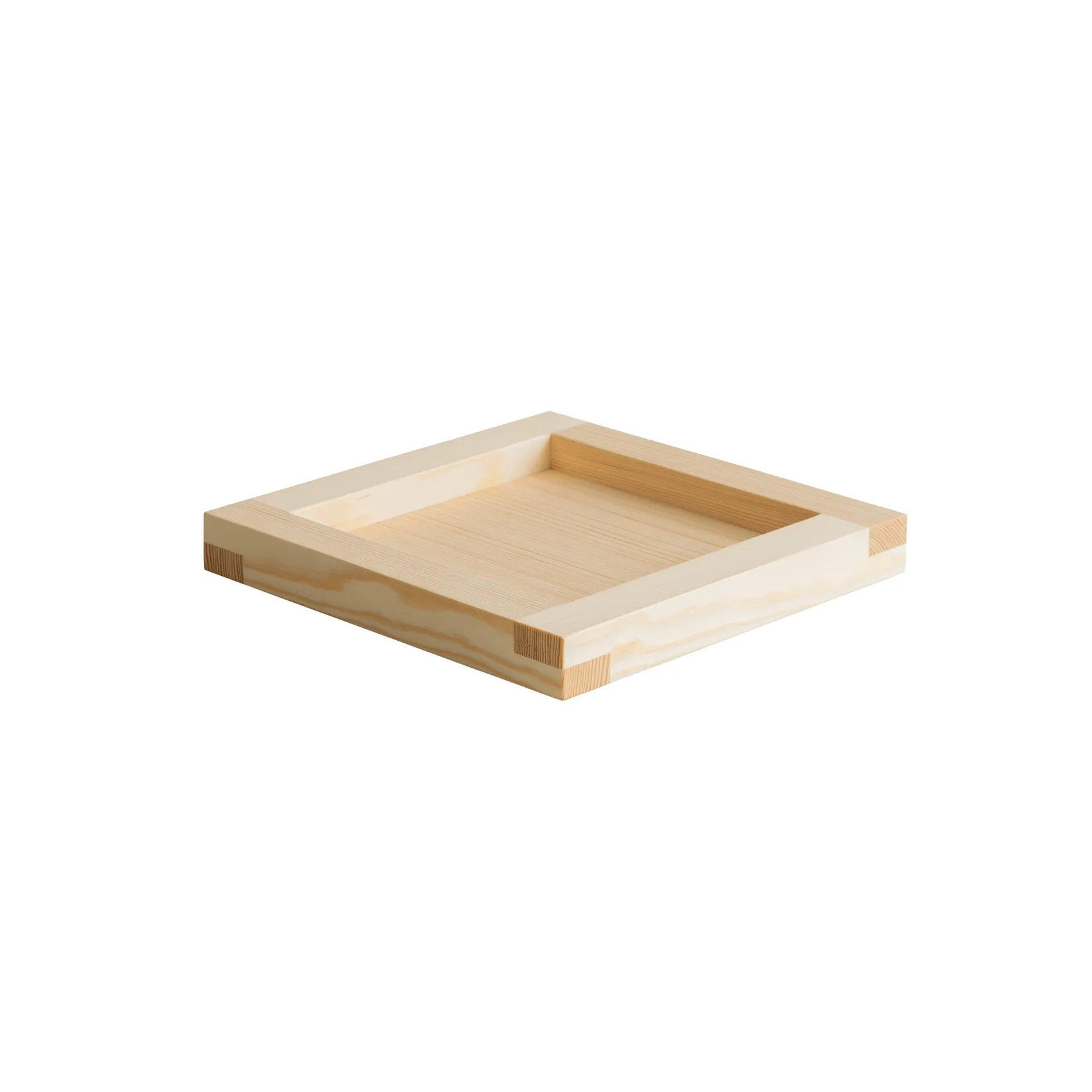 009 Tray bandeja, Pino aceitado, 33x33x6 cm Vaarnii