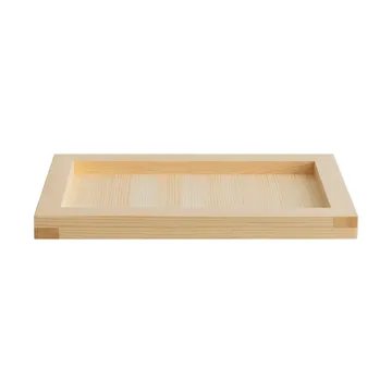 009 Tray bandeja - Pino aceitado con cera, 54x33x6 cm - Vaarnii