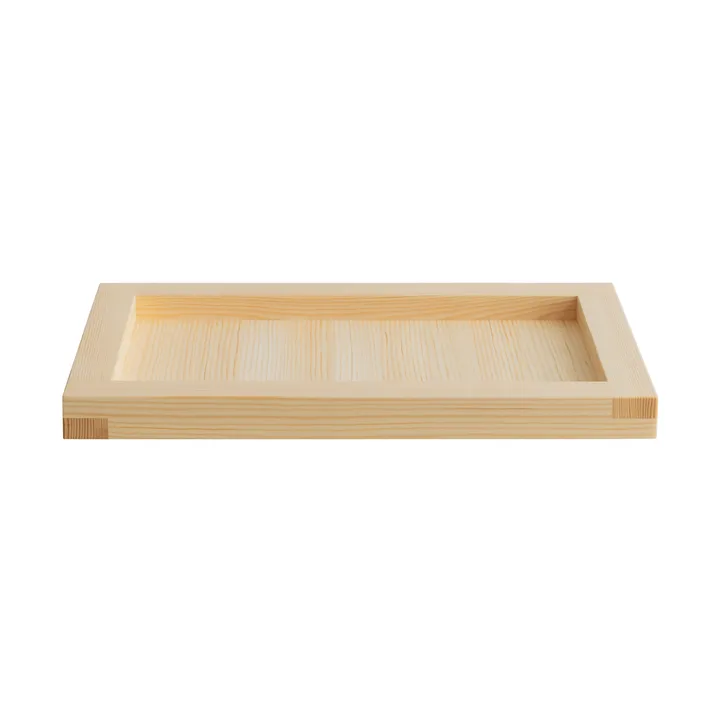 009 Tray bandeja - Pino aceitado con cera, 54x33x6 cm - Vaarnii