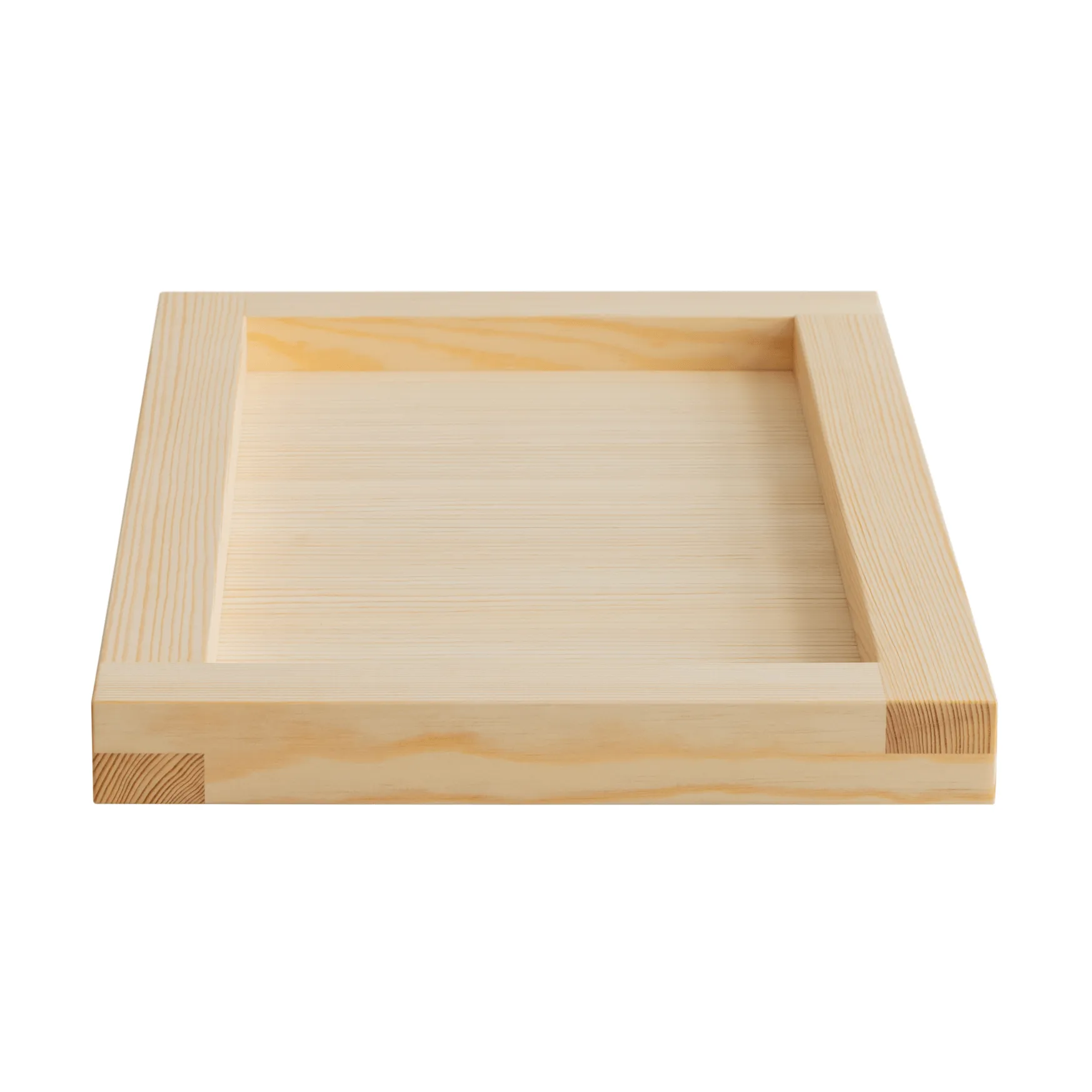 009 Tray bandeja, Pino aceitado con cera, 54x33x6 cm Vaarnii