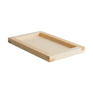009 Tray bandeja - Pino aceitado con cera, 54x33x6 cm - Vaarnii