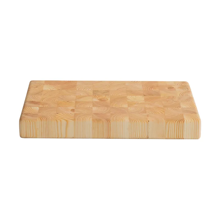 019 Syy Chopping Board tabla de cortar - Pino tratado con aceite de parafina, grande 31x43x5 cm - Vaarnii