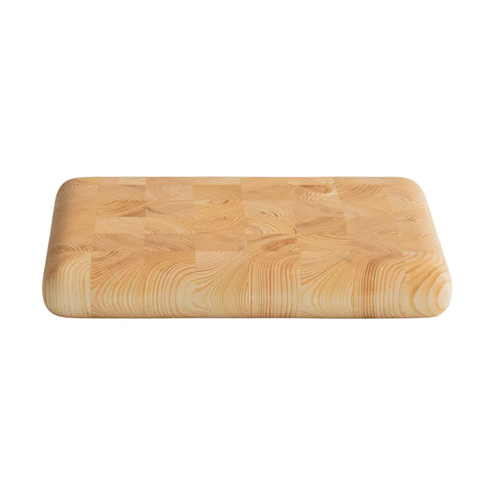 019 Syy Chopping Board tabla de cortar - Pino tratado con aceite de parafina, mediano 26x35x5 cm - Vaarnii