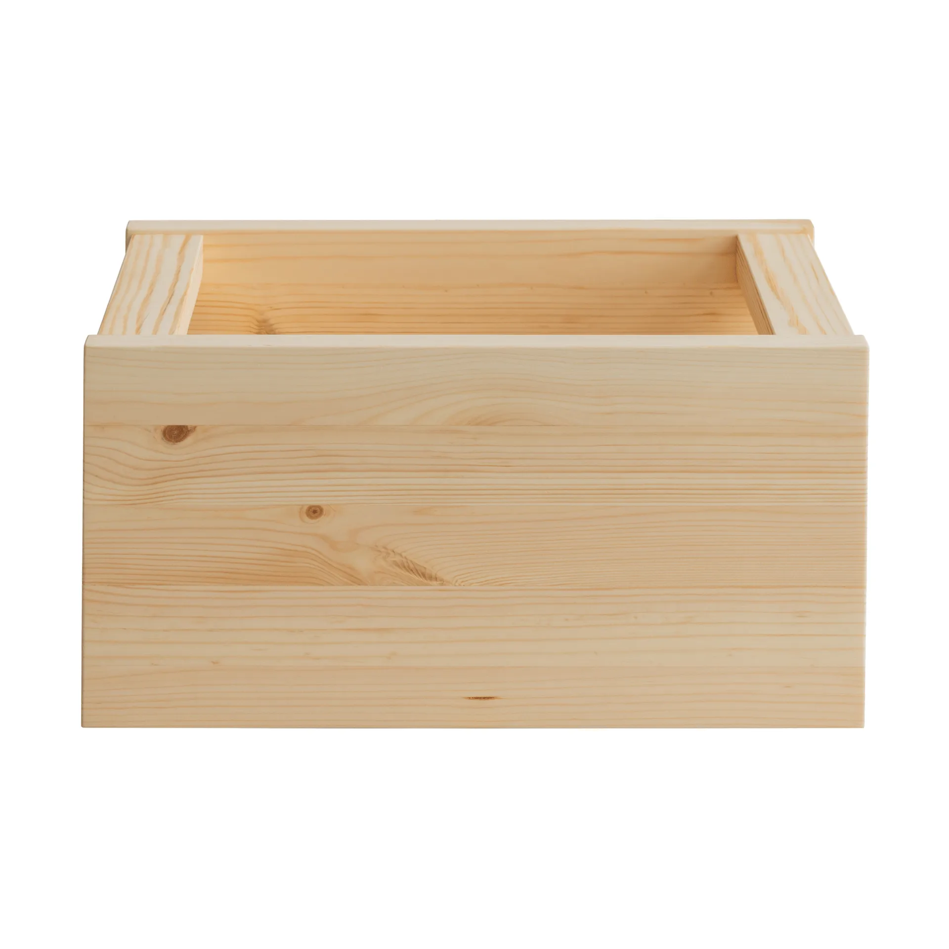 020 Koppa Crate caja de almacenamiento, Pino aceitado con aceite-cera, pequeño 29x43x22 cm Vaarnii