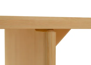 Banco 012 Kolmio Bench - Pino aceitado y encerado mate, 176x42x45 cm - Vaarnii