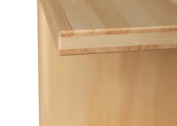 Banco 012 Kolmio Bench - Pino aceitado y encerado mate, 227×42×45 cm - Vaarnii