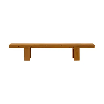 Banco 013 Osa Outdoor Bench - Pino termotratado, 270×37×49 cm - Vaarnii