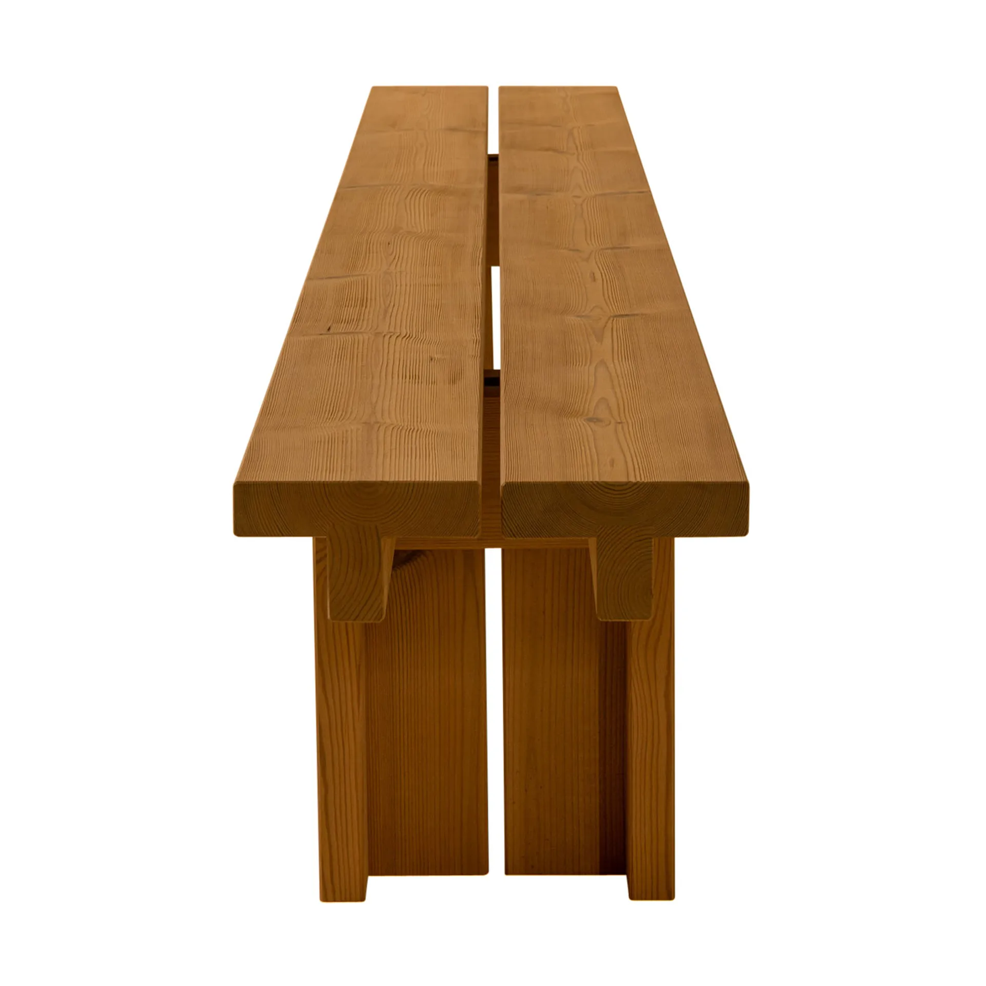 Banco 013 Osa Outdoor Bench, Pino termotratado, 270×37×49 cm Vaarnii