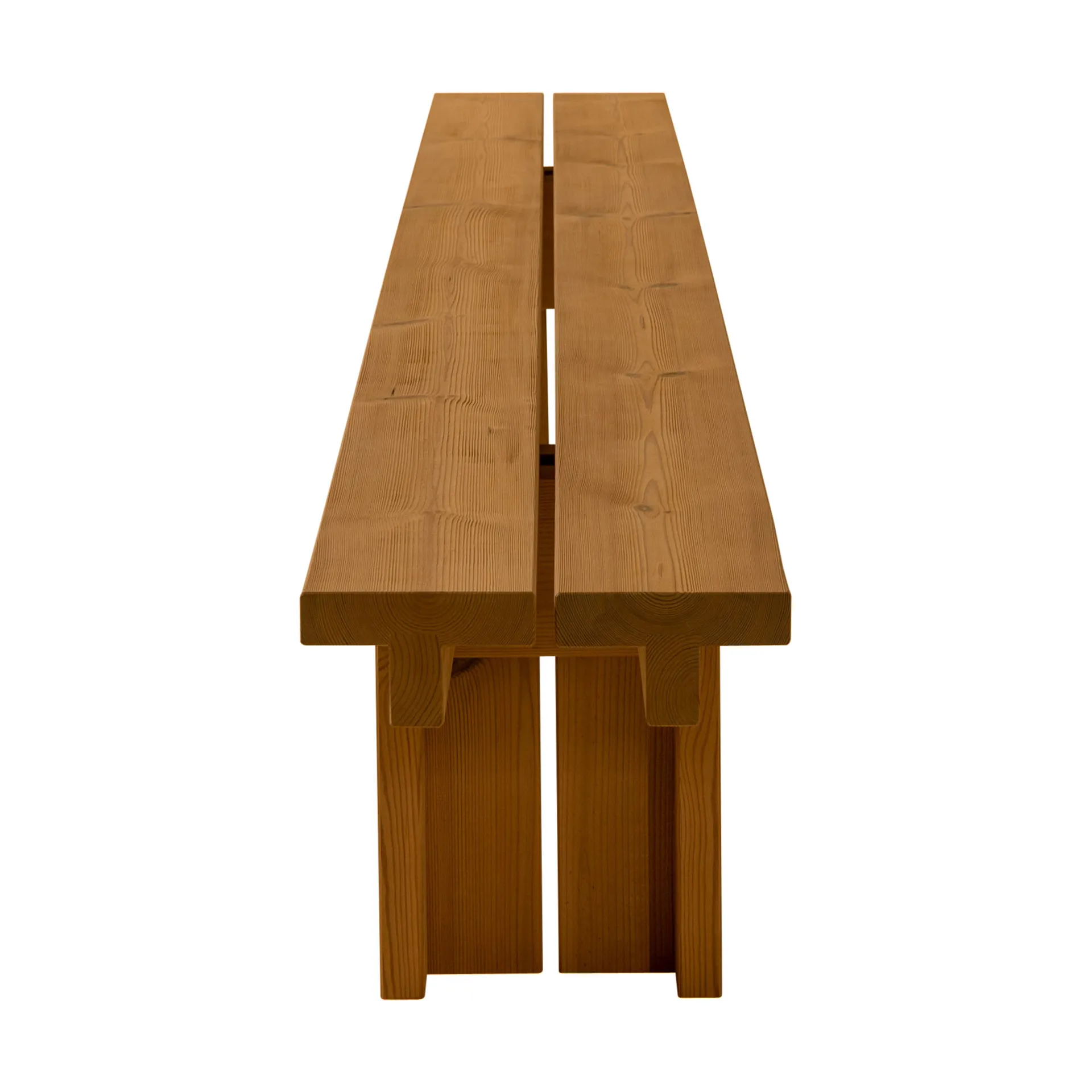 Banco 013 Osa Outdoor Bench, Pino termotratado, 333×37×49 cm Vaarnii