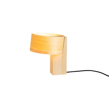 Lámpara de mesa 018 Hoop Table Lamp - Pino aceitado y encerado mate, 23 cm - Vaarnii