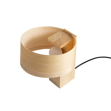 Lámpara de mesa 018 Hoop Table Lamp - Pino aceitado y encerado mate, 23 cm - Vaarnii
