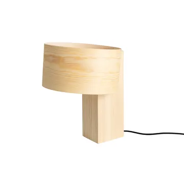 Lámpara de mesa 018 Hoop Table Lamp - Pino aceitado y encerado mate, 34 cm - Vaarnii