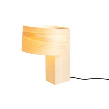 Lámpara de mesa 018 Hoop Table Lamp - Pino aceitado y encerado mate, 34 cm - Vaarnii