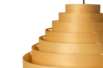 Lámpara de techo 1001 Hans Pendant - Pino aceitado y encerado mate, Ø38 cm - Vaarnii