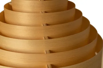 Lámpara de techo 1001 Hans Pendant - Pino aceitado y encerado mate, Ø38 cm - Vaarnii